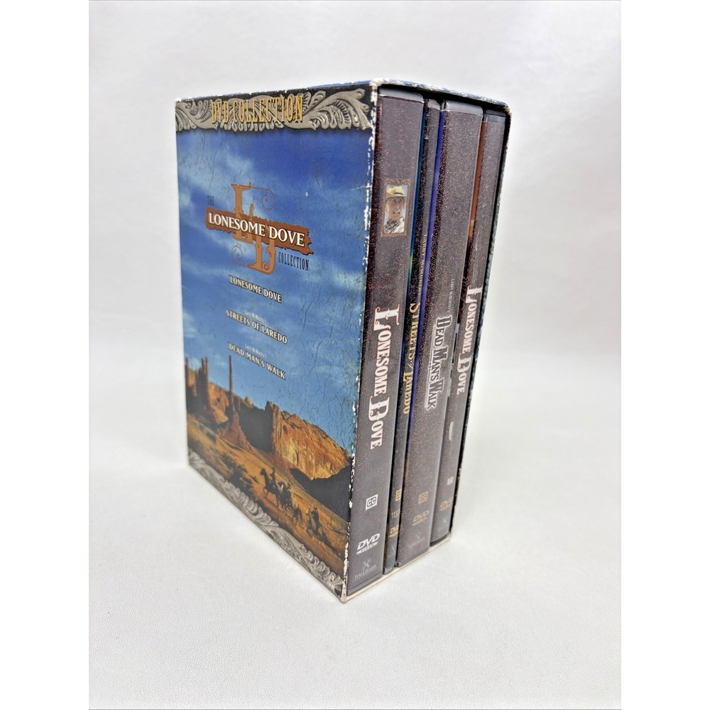Lonesome‎ Dove Collection DVD With Streets of Laredo And Dead Man's Walk 80s